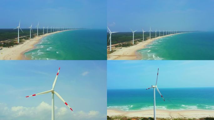 文昌木兰湾风力发电