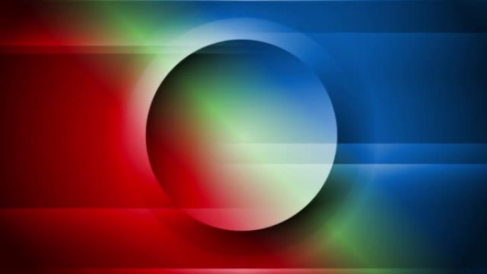 对比彩色抽象未来运动背景与圆形