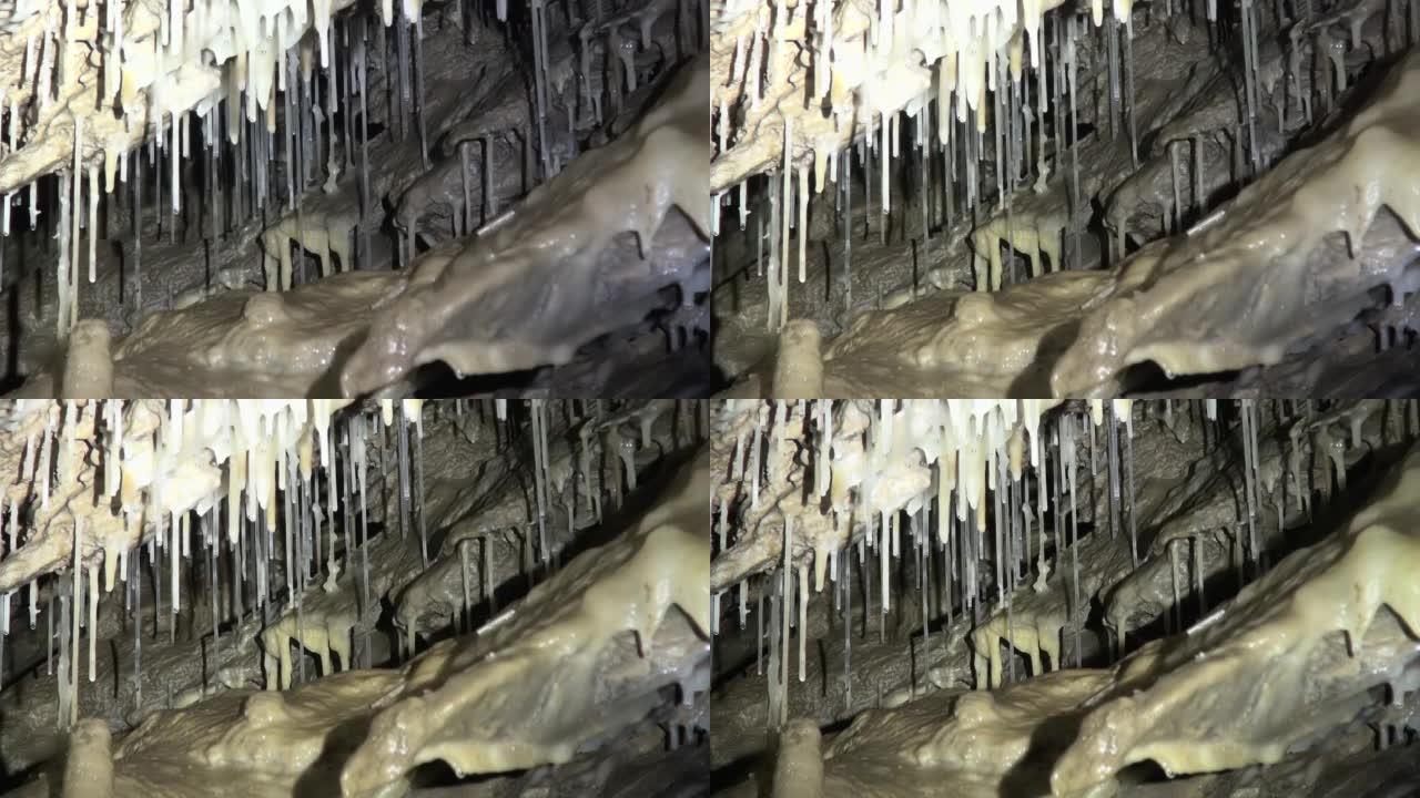 长方解石洞穴地层