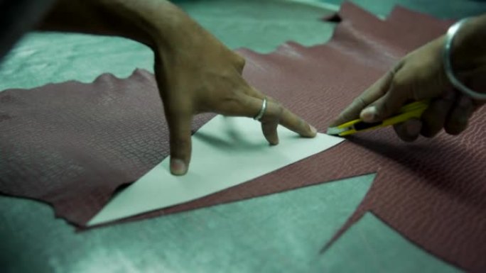 切割和设计皮革制造工艺