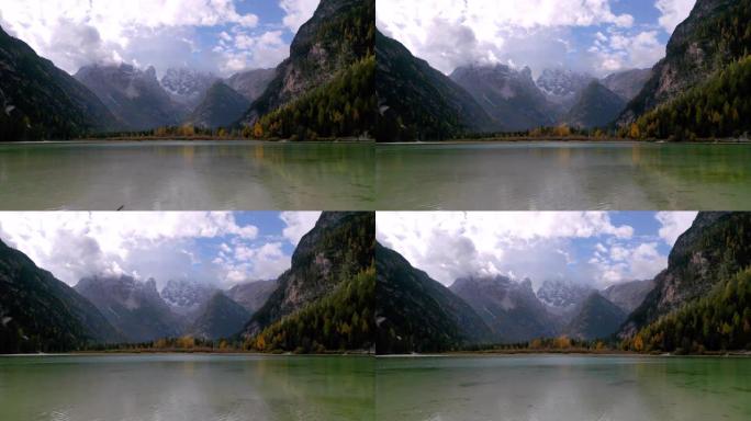 D ü rrensee (Lago di Landro) 在h ö hlensteintal山谷 (