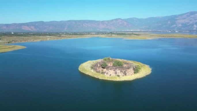 Ancient Roman Prison Island in Köyceğiz Lake