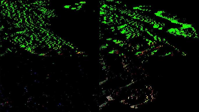 数字像素噪声毛刺错误视频损坏复古风格80年代