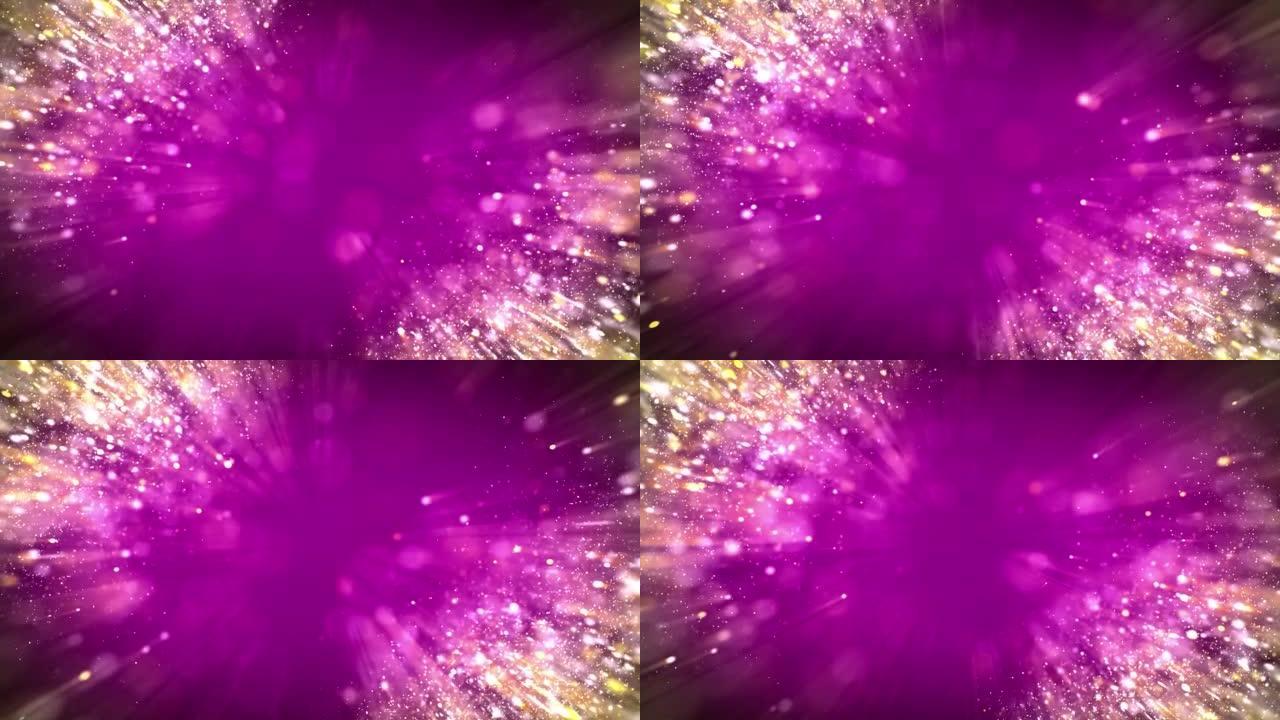博克粒子抽象背景紫红色