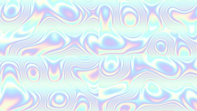 无缝抽象波浪形背景，用于循环播放。