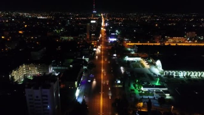 乌兹别克斯坦的塔什干夜城