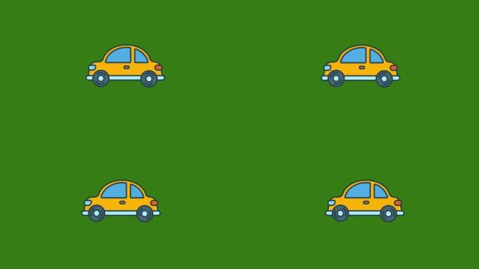 汽车图标动画。