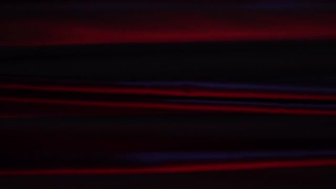 垂直视频的鬼在暗室与红色窗帘，FX闪电效果
