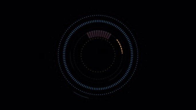 PNG Alpha.Abstract Circle and line HUD technologic