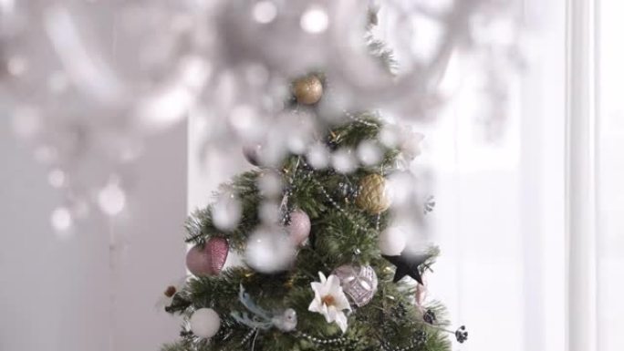 圣诞树，室内圣诞节，神奇发光树，