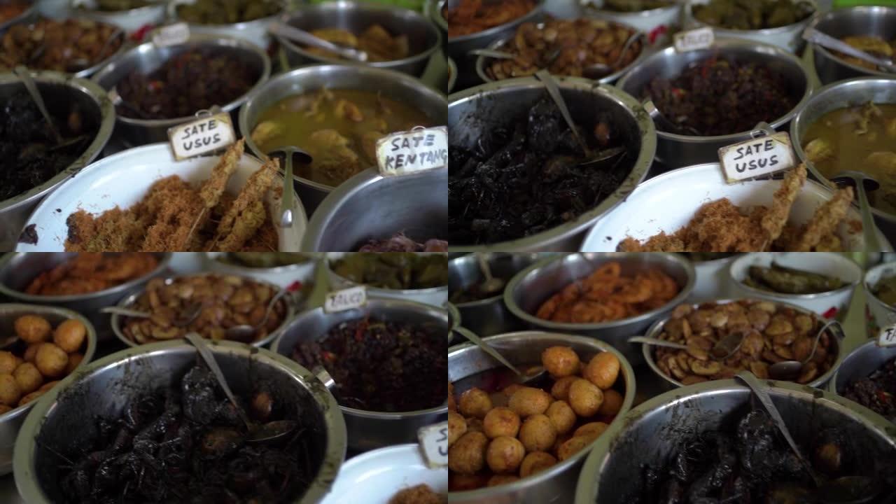 Sega Jamblang或Nasi Jamblang是西爪哇井里汶的典型食物。这种食物的显着特征是