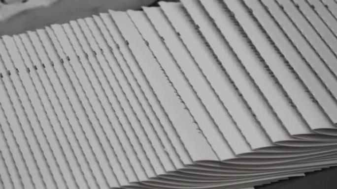 书籍生产折叠纸