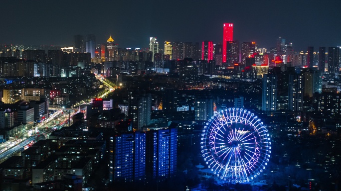 航怕沈阳夜景