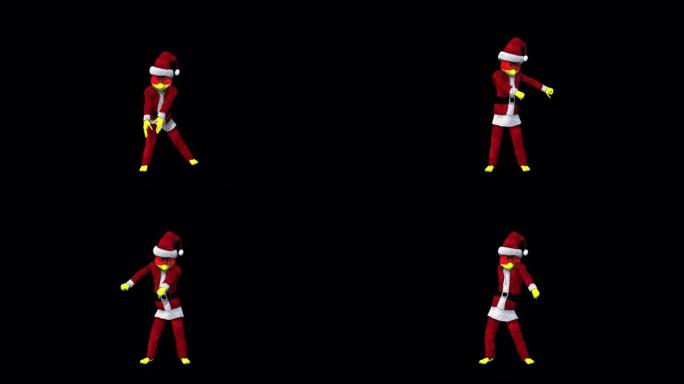 德国男孩舞蹈1-圣诞节概念