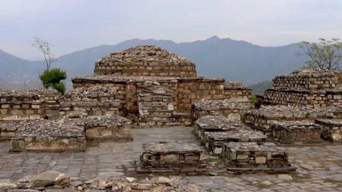 Nemogram佛塔佛教Gandhara遗址的历史可以追溯到Kushan时期 (公元1 3世纪)