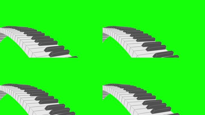 钢琴曲线循环单调模式E