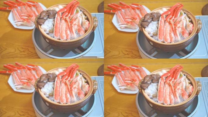 螃蟹火锅，经典冬菜