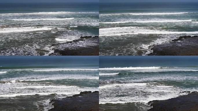 摩洛哥大西洋的高潮和巨浪