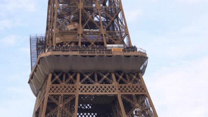 法国巴黎埃菲尔铁塔二楼