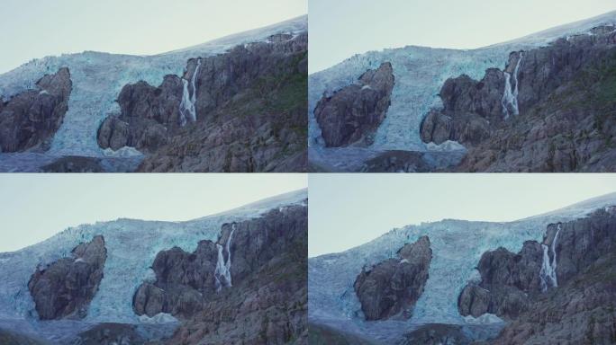 挪威的Jostedalsbreen冰川
