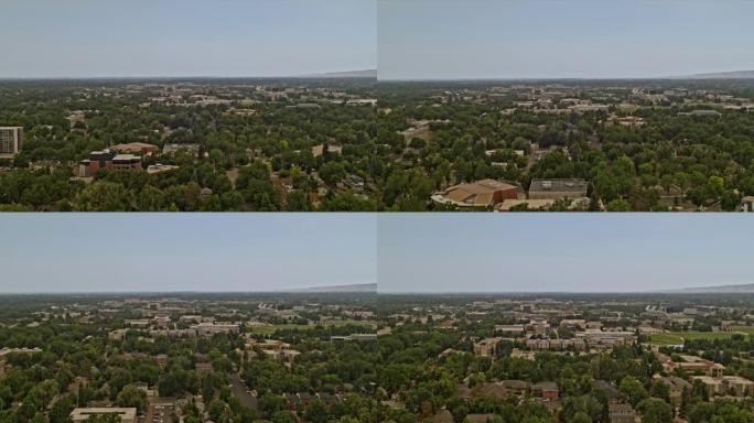 柯林斯堡科罗拉多航空v2飞越科罗拉多州立大学地区-用Inspire 2，X7相机拍摄-2020年8月