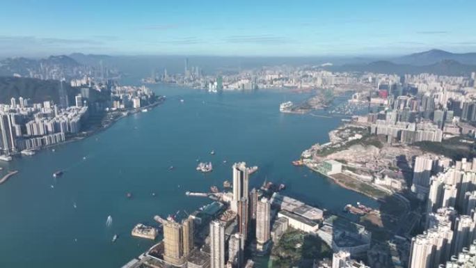 香港城市-将军澳的4k镜头