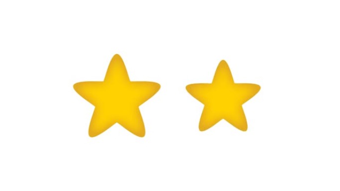 评级的星星。客户审查