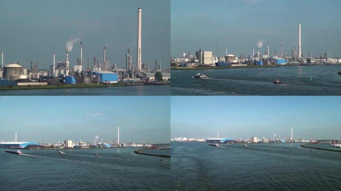 荷兰鹿特丹工业区Maasvlakte。2012年6月21日