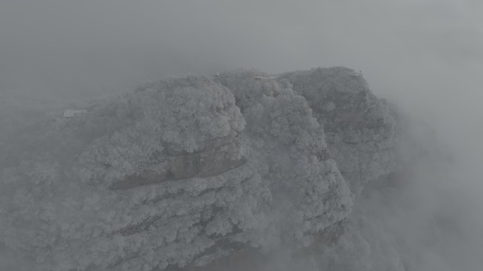 汉中龙头山超级绝美雪景