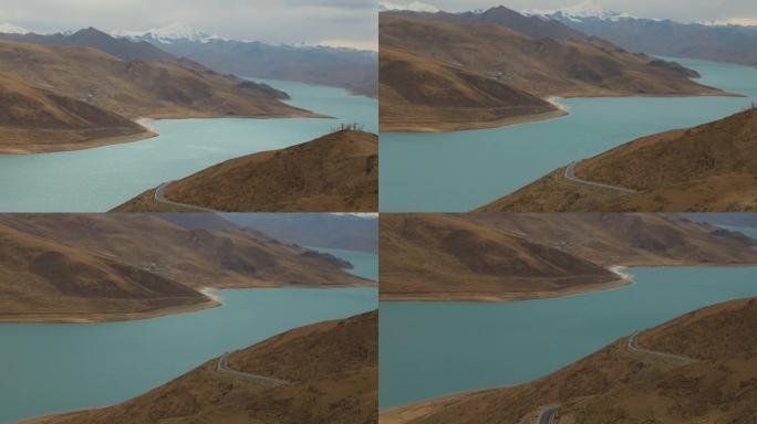 西藏羊卓雍湖的时间流逝