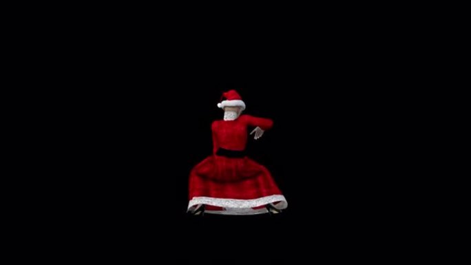 圣诞妈妈舞蹈5-圣诞节概念
