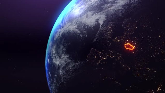 捷克共和国与太空接壤