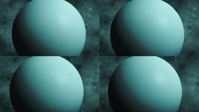 天王星3d行星视图恒星空间星系