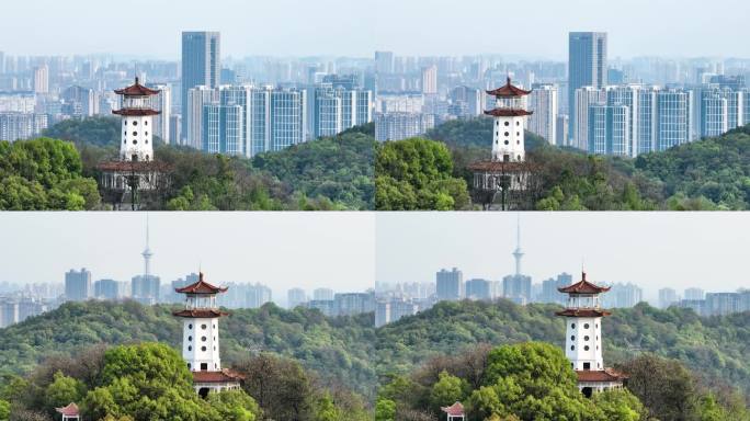 株洲石峰公园  神农塔 株洲地标