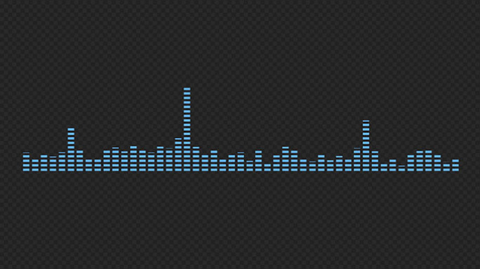 【无插件】音频波形AE模板