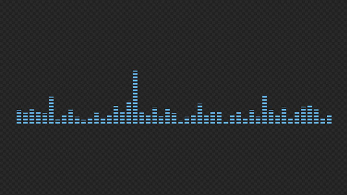 【无插件】音频波形AE模板