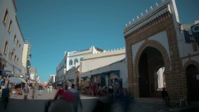 摩洛哥索韦拉市时间流逝