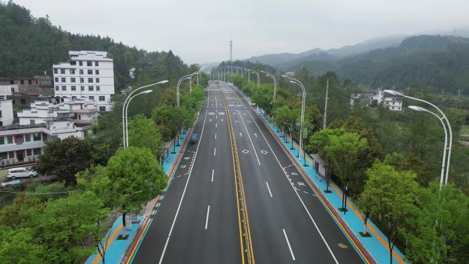 示范道路  特色道路   柏油路