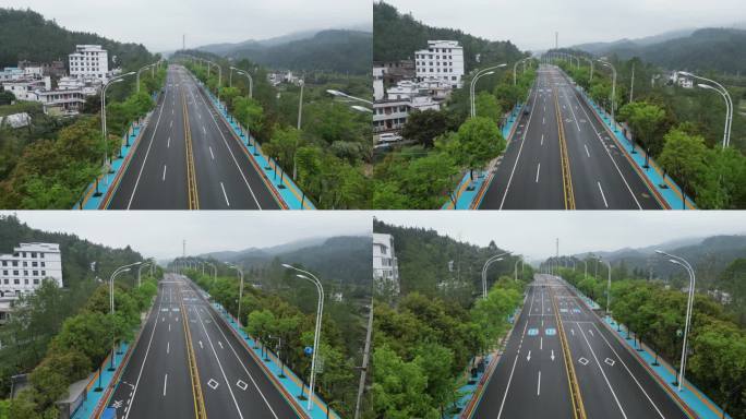 示范道路  特色道路   柏油路