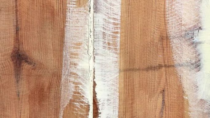 木板环氧树脂修复船上纹理无缝环。修理过的木制船板背景。