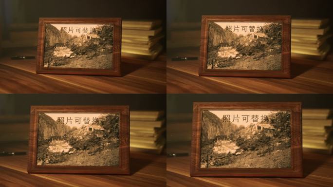 怀旧怀念桌面相框展示