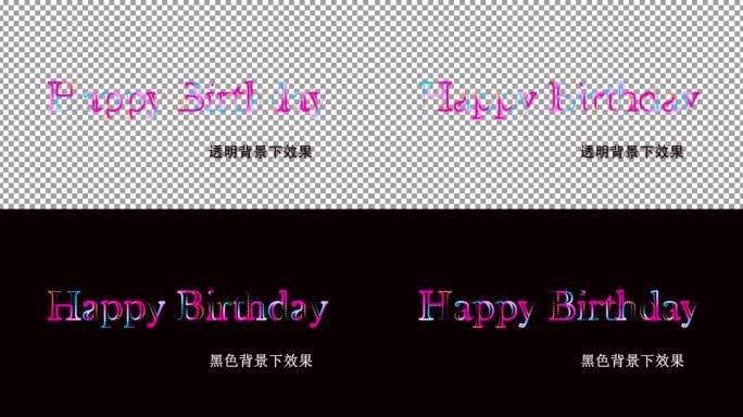 Happy Birthday 生日快乐