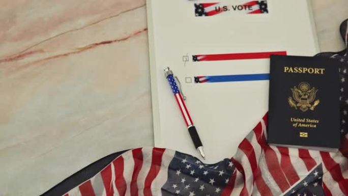 在美国大选日，在美国投票时使用美国护照