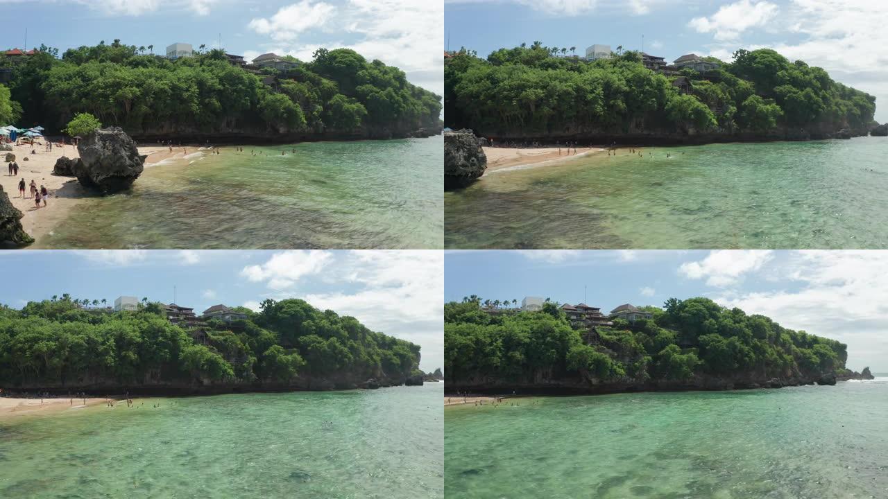 巴厘岛的巴东巴东海滩