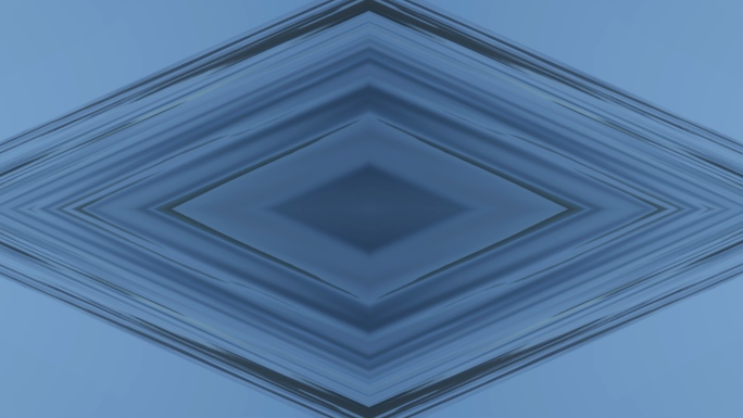 【4K时尚背景】冷蓝菱形抽象涟漪意境水纹