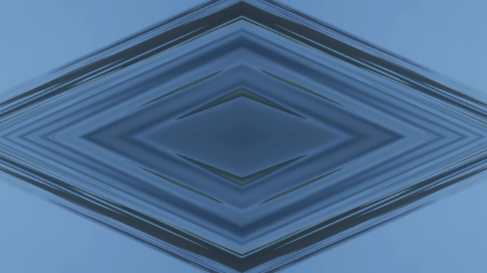 【4K时尚背景】冷蓝菱形抽象涟漪意境水纹