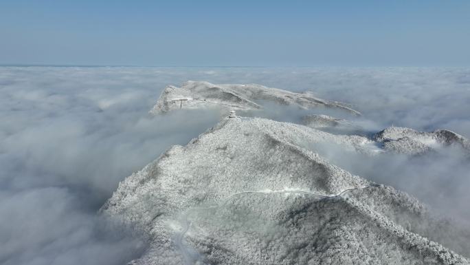 汉中龙头山超级绝美雪景