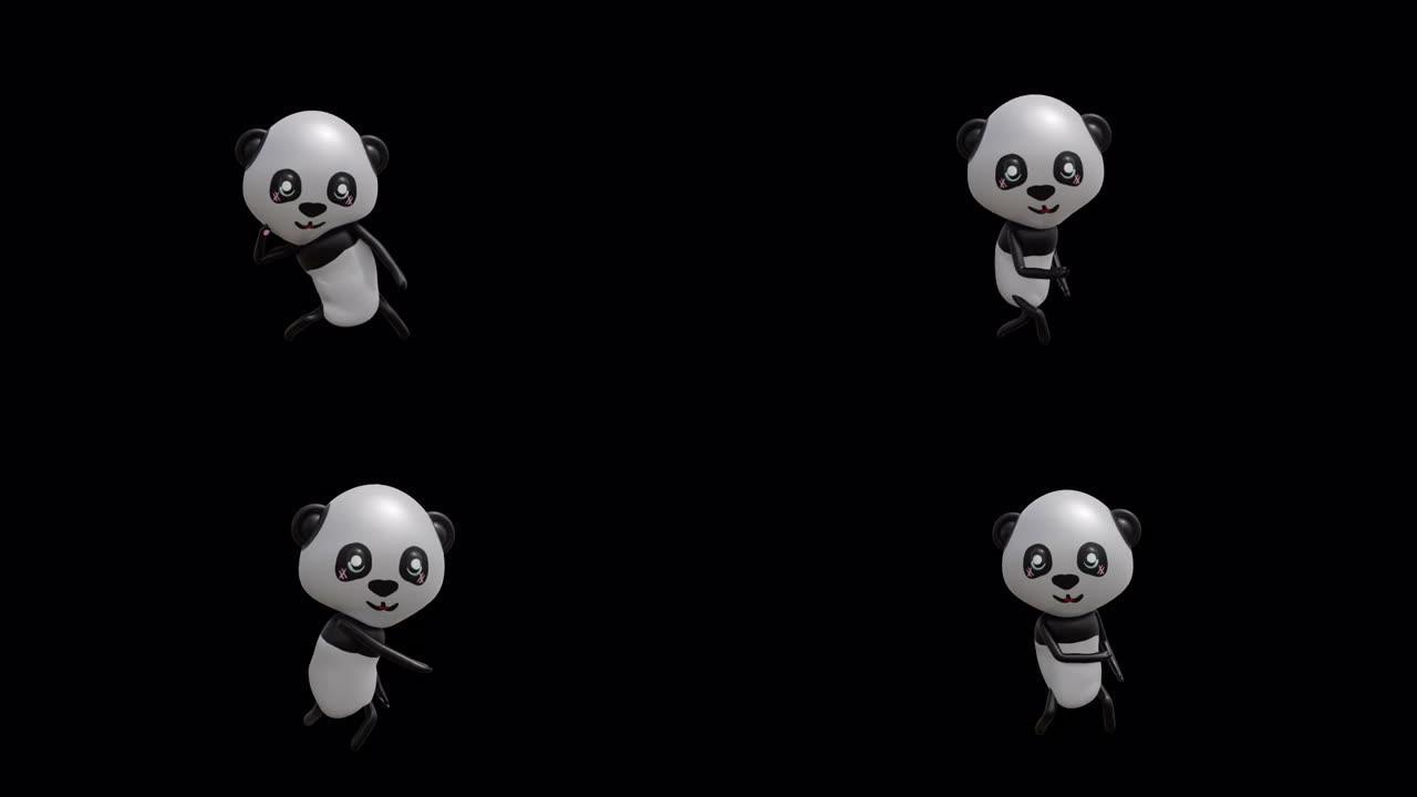 玩具熊猫舞蹈1
