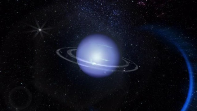 海王星行星及其环