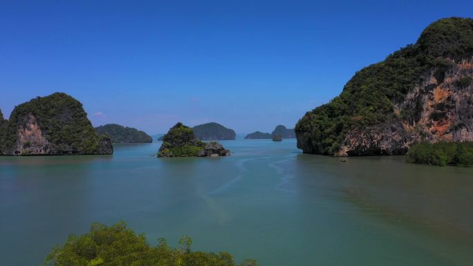 泰国攀牙湾森林公园全景